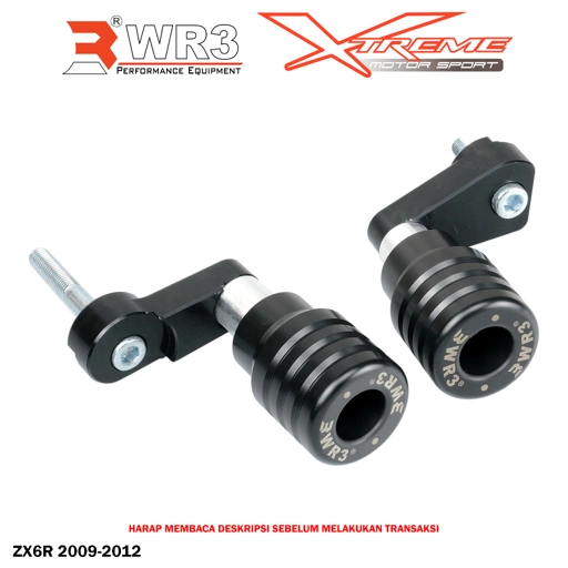 Image of Frame Slider / Pelindung Fairing WR3 Z900 / Z1000 / ZX25R / R25 / MT25 / CB / Rebel 500 / ZX636 / ZX6R