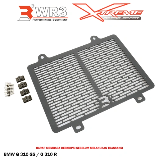 Cover / Tutup Radiator WR3 G310 GS / G310 R / Duke 200 / 250 / 390 Aluminium Premium Quality