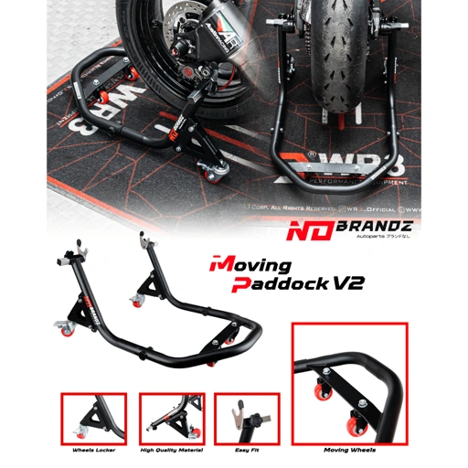 Image of Standart Paddock Belakang Moving NO BRANDZ Ninja 250 Fi ZX25R R25