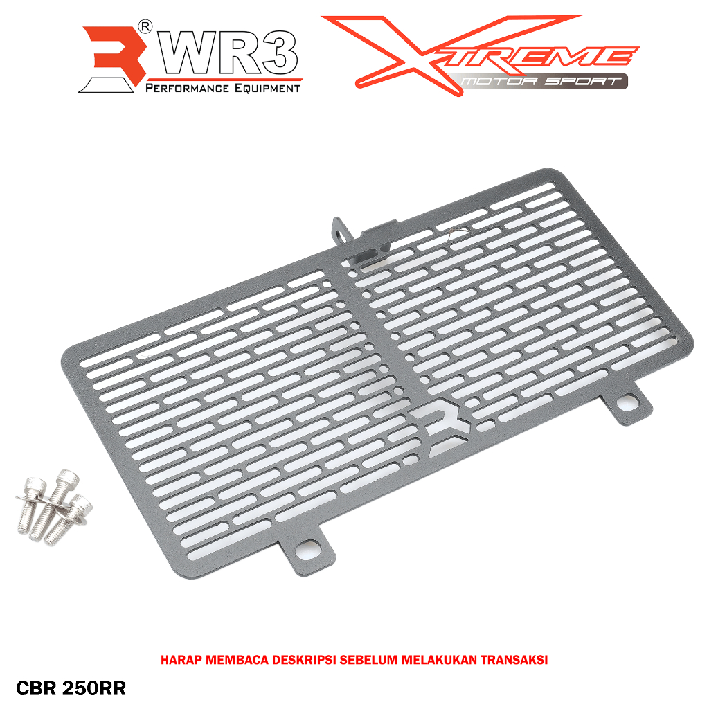 Cover / Tutup Radiator WR3 CBR 250RR 250 RR CBR250RR Aluminium Premium Quality