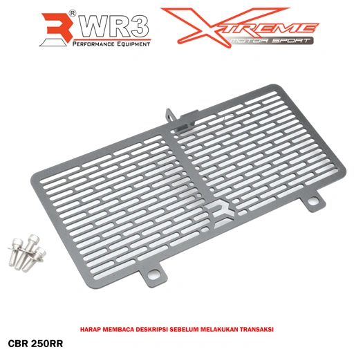 Image of Cover / Tutup Radiator WR3 CBR 250RR 250 RR CBR250RR Aluminium Premium Quality