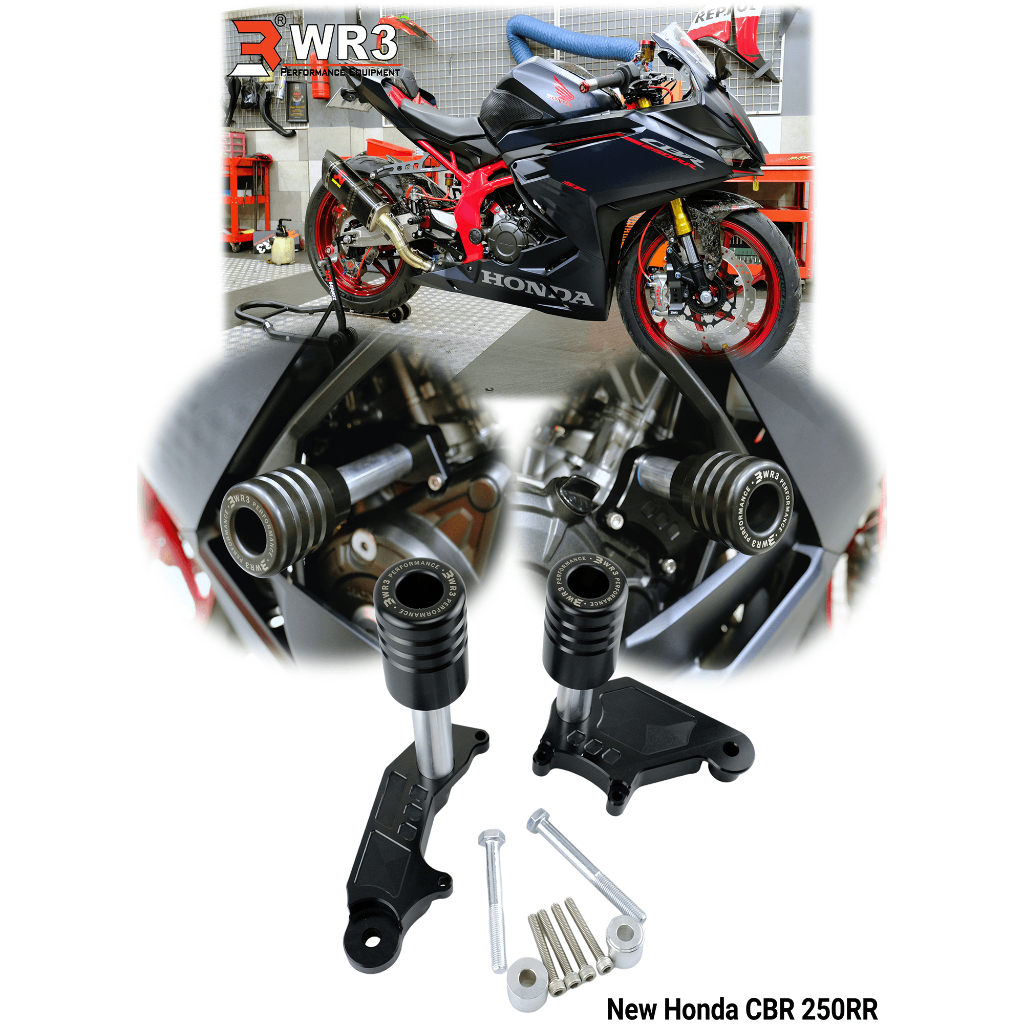 Frame Slider / Pelindung Fairing WR3 Ninja 250 FI / Mono / CBR 250RR / 600RR / XSR 155 / MT15 / R15 V3 / Z125