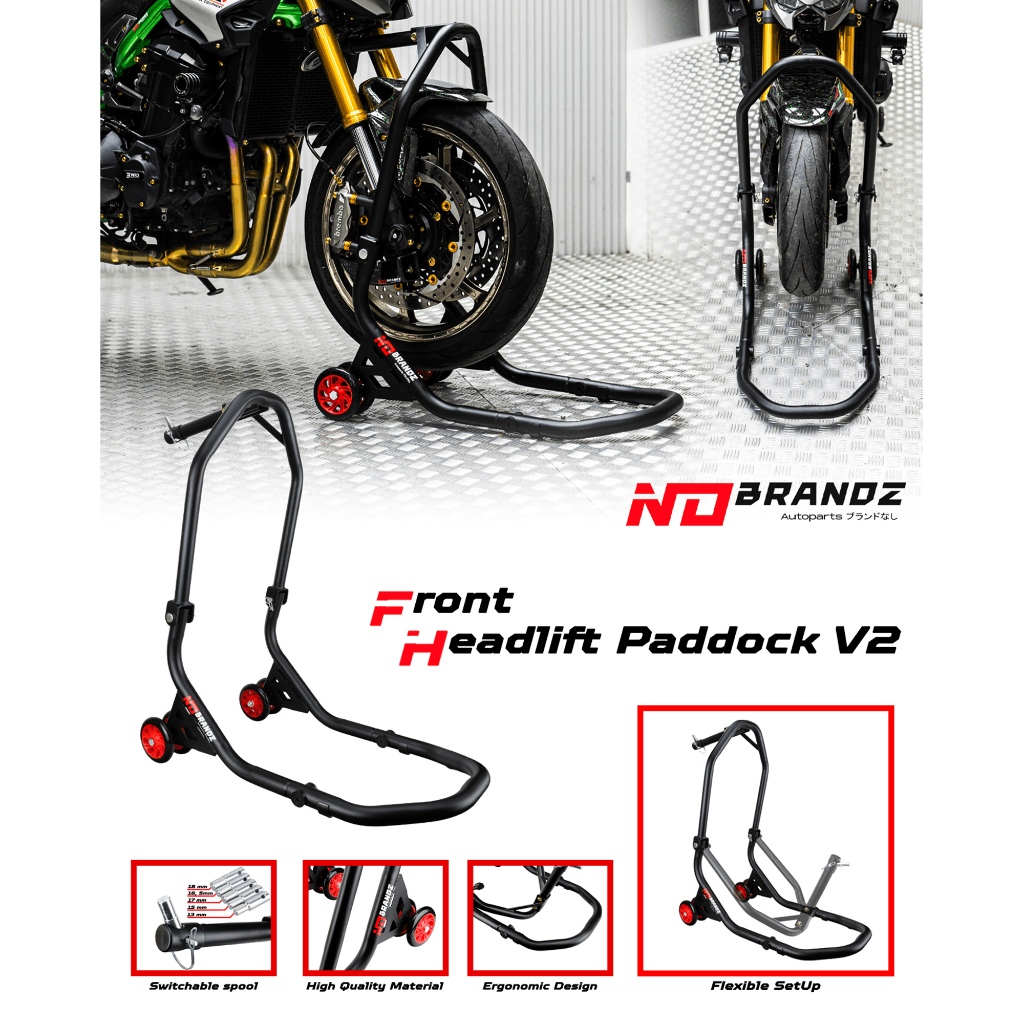 Standart Paddock Depan Headlift NO BRANDZ Universal Ninja 250 Fi R25
