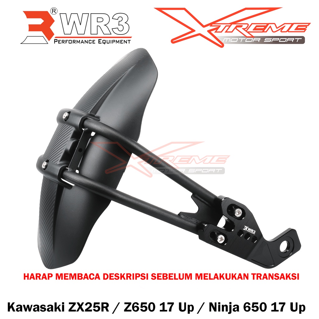 Mudguard Mud Guard WR3 Kawasaki ZX25R / Z650 Up 17 / Ninja 650 Up 17