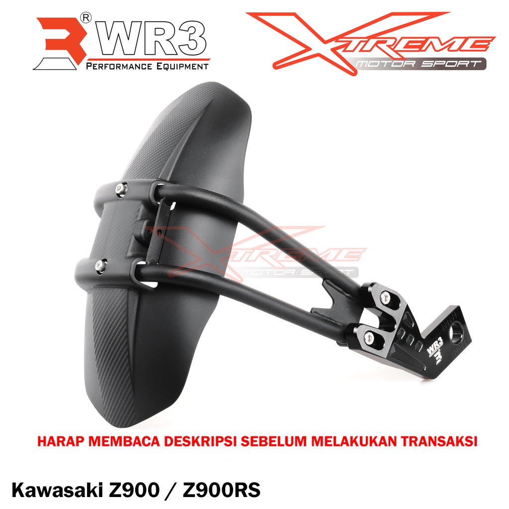 Mudguard Mud Guard WR3 Kawasaki Z900 / Z900RS Premium Quality