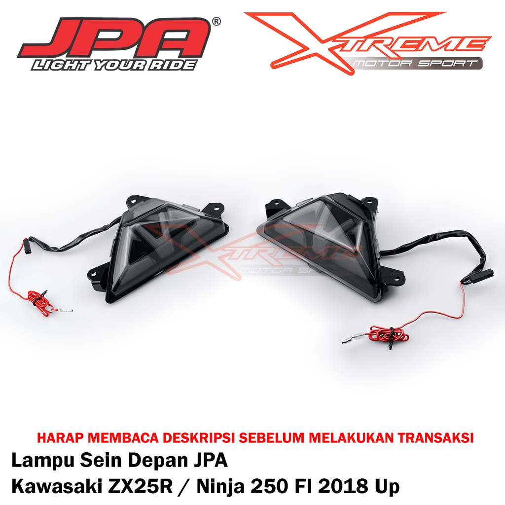 Lampu Sein Sen Depan Led JPA Kawasaki ZX25R / New Ninja 250 FI 2018