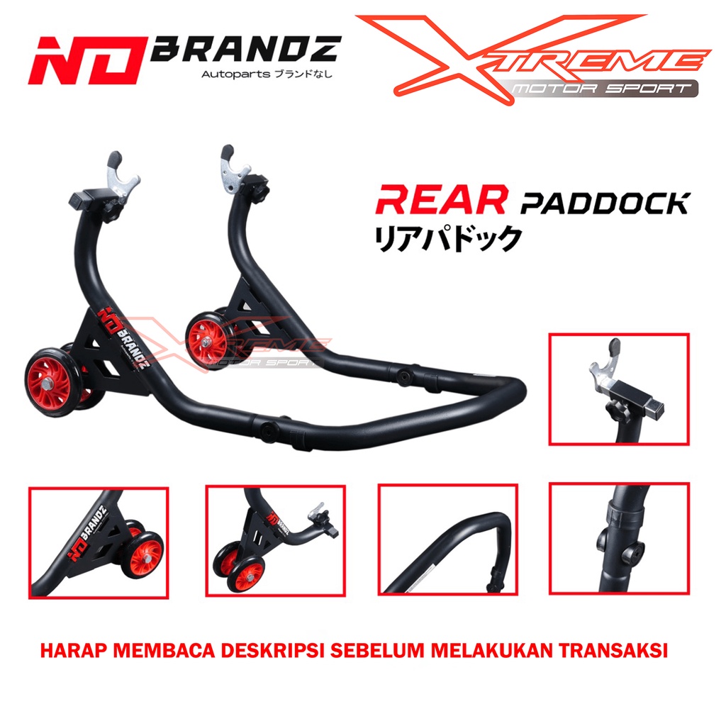 Standart Paddock Belakang NO BRANDZ Ninja 250 Fi ZX25R R25 CBR 250RR