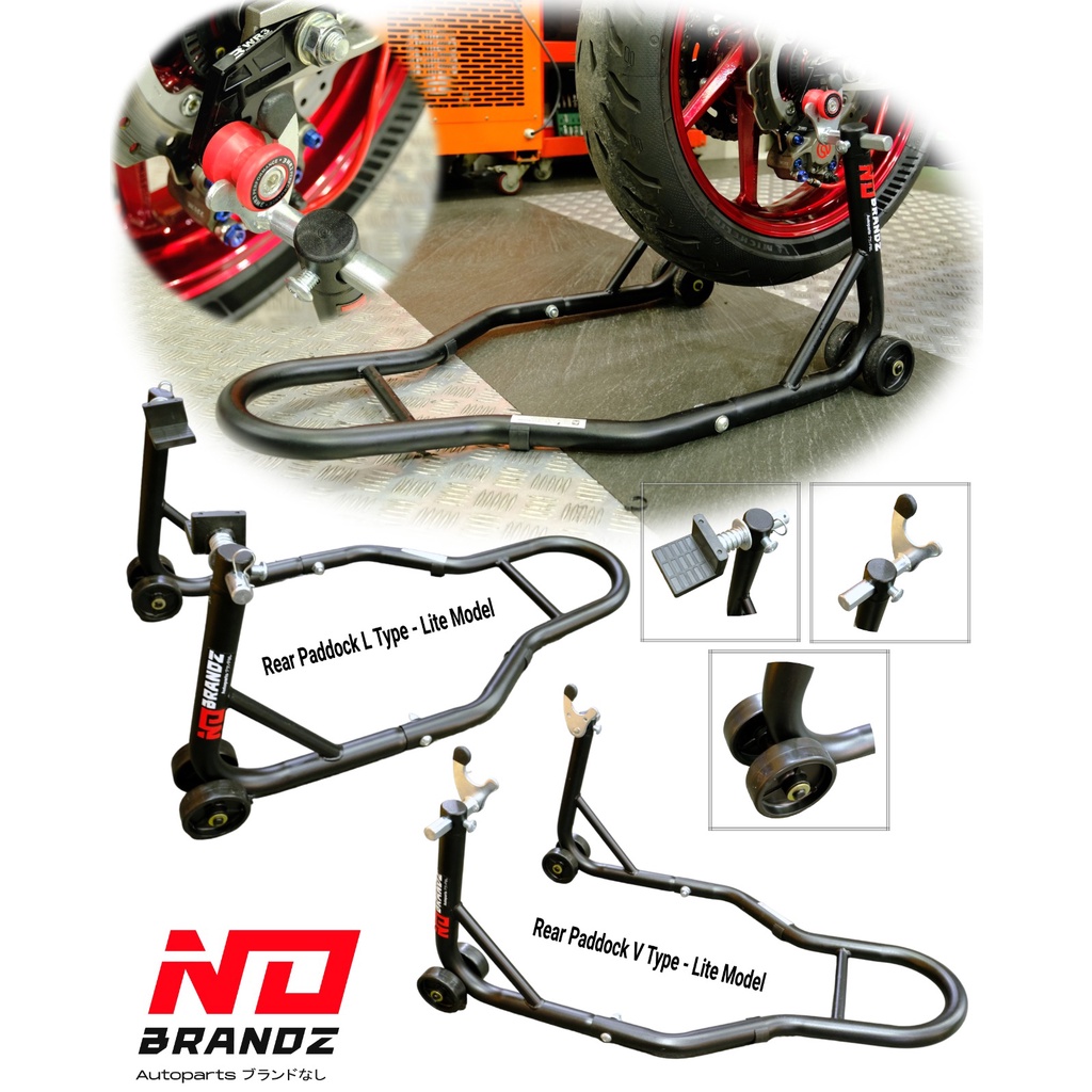 Standart Paddock Belakang NO BRANDZ Ninja 250 Fi ZX25R R25 CBR 250RR