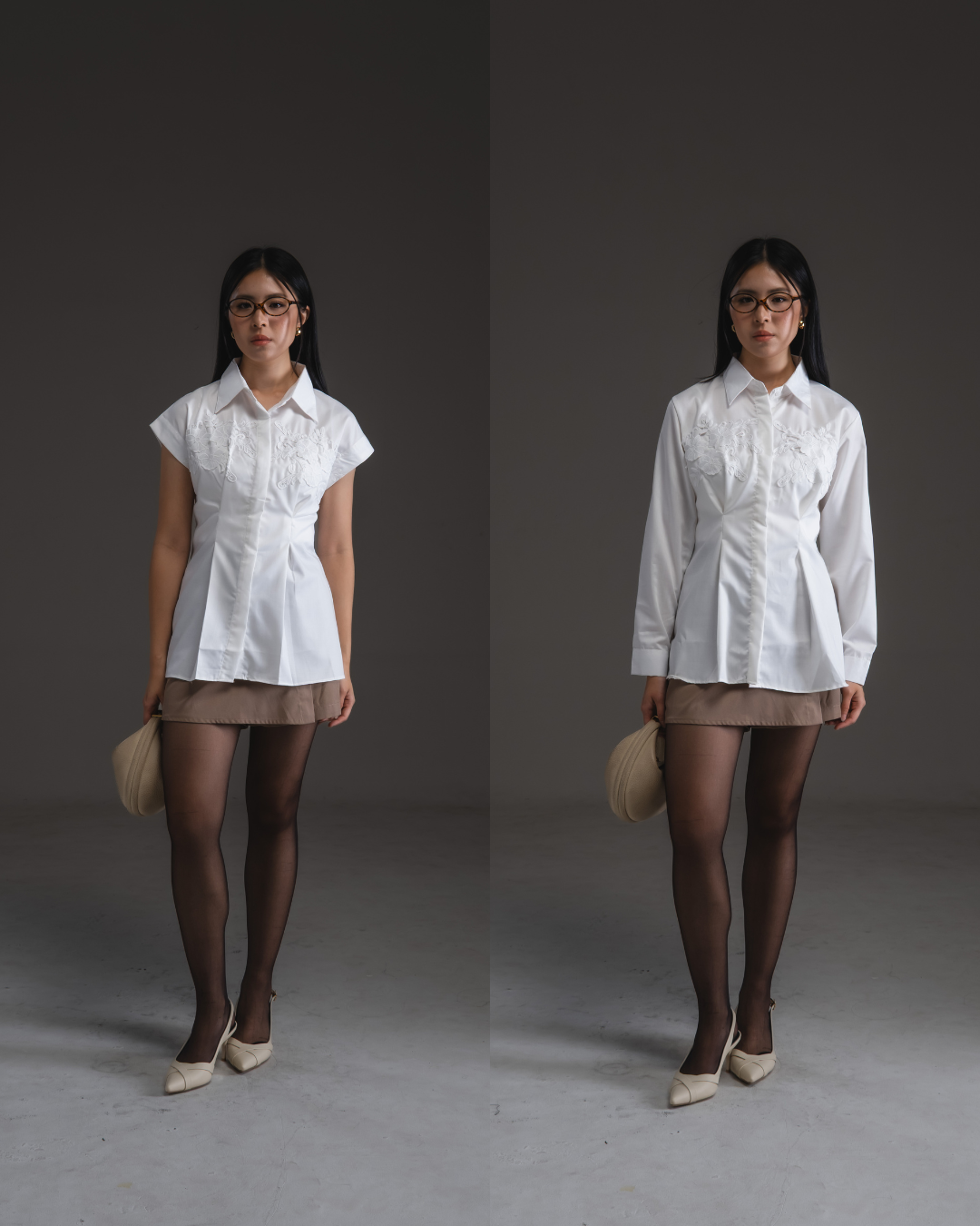 Bloom Embroidery Shirt