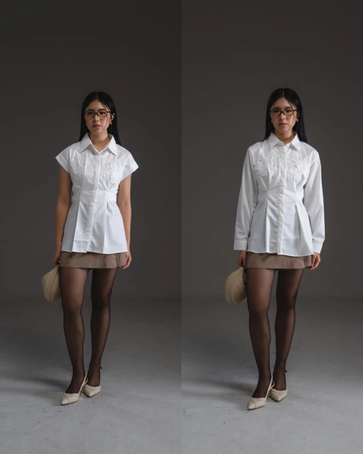Image of Bloom Embroidery Shirt 