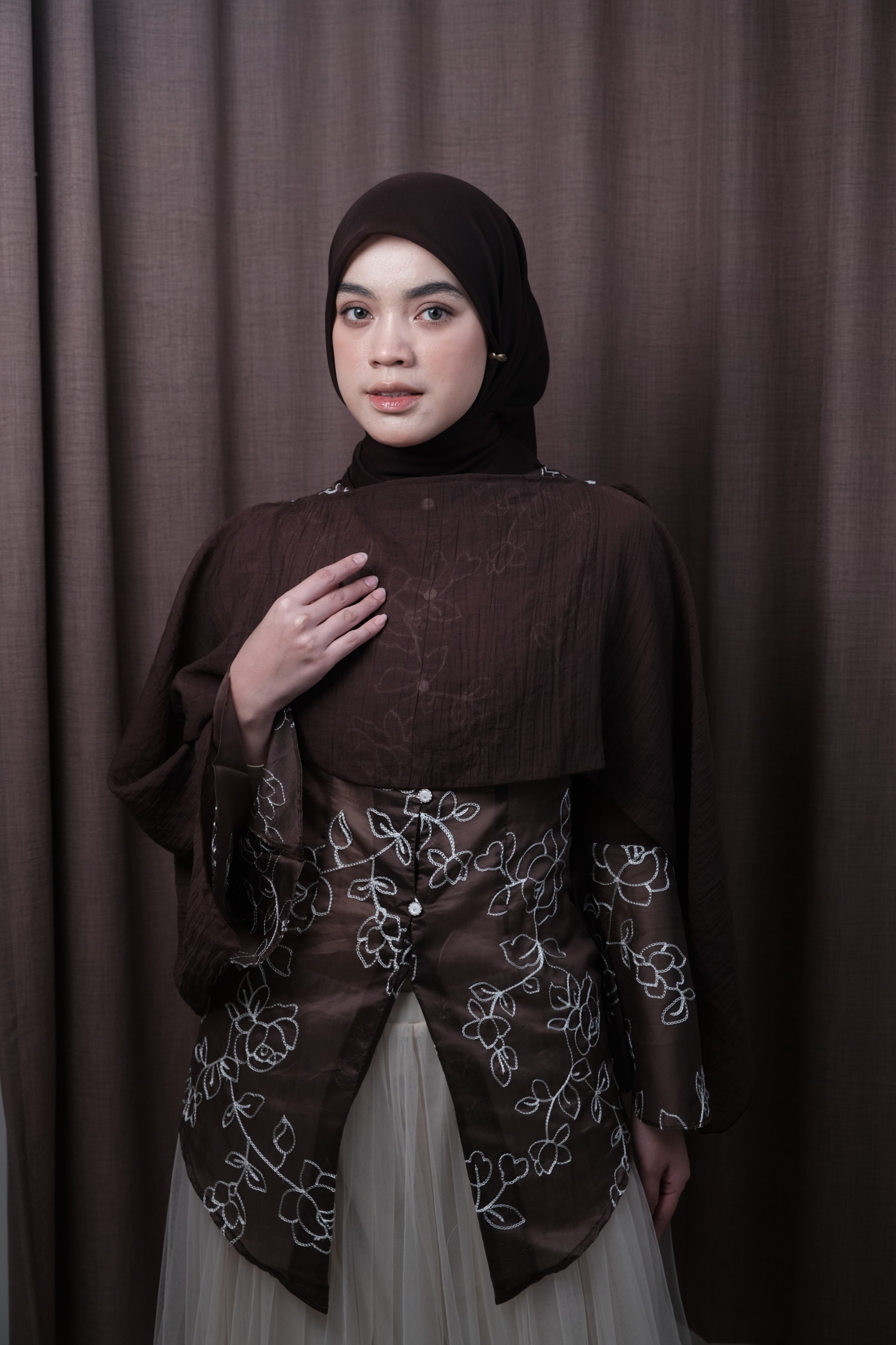 Aleena Shawl Top 