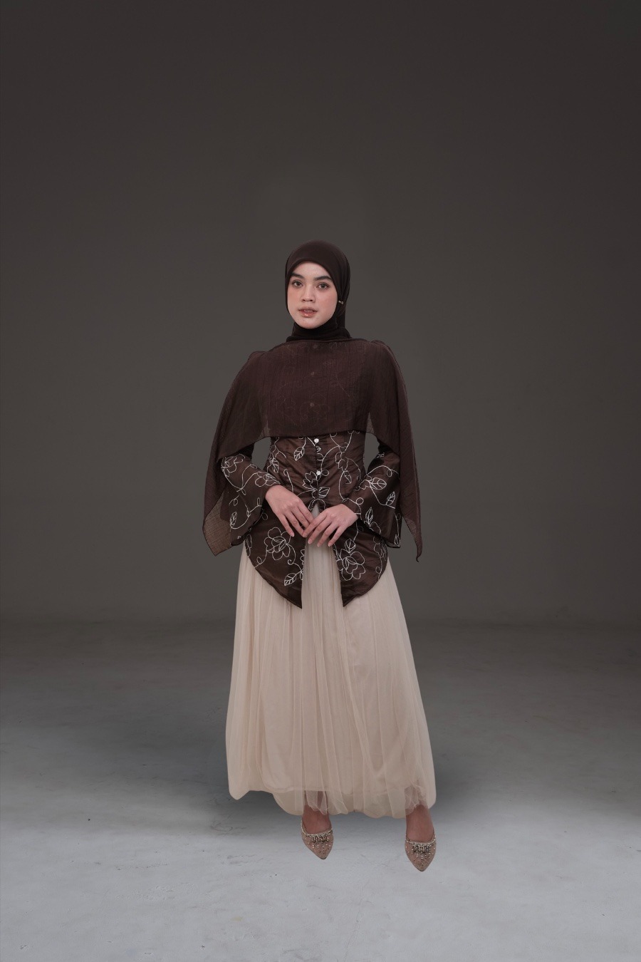Aleena Shawl Top 
