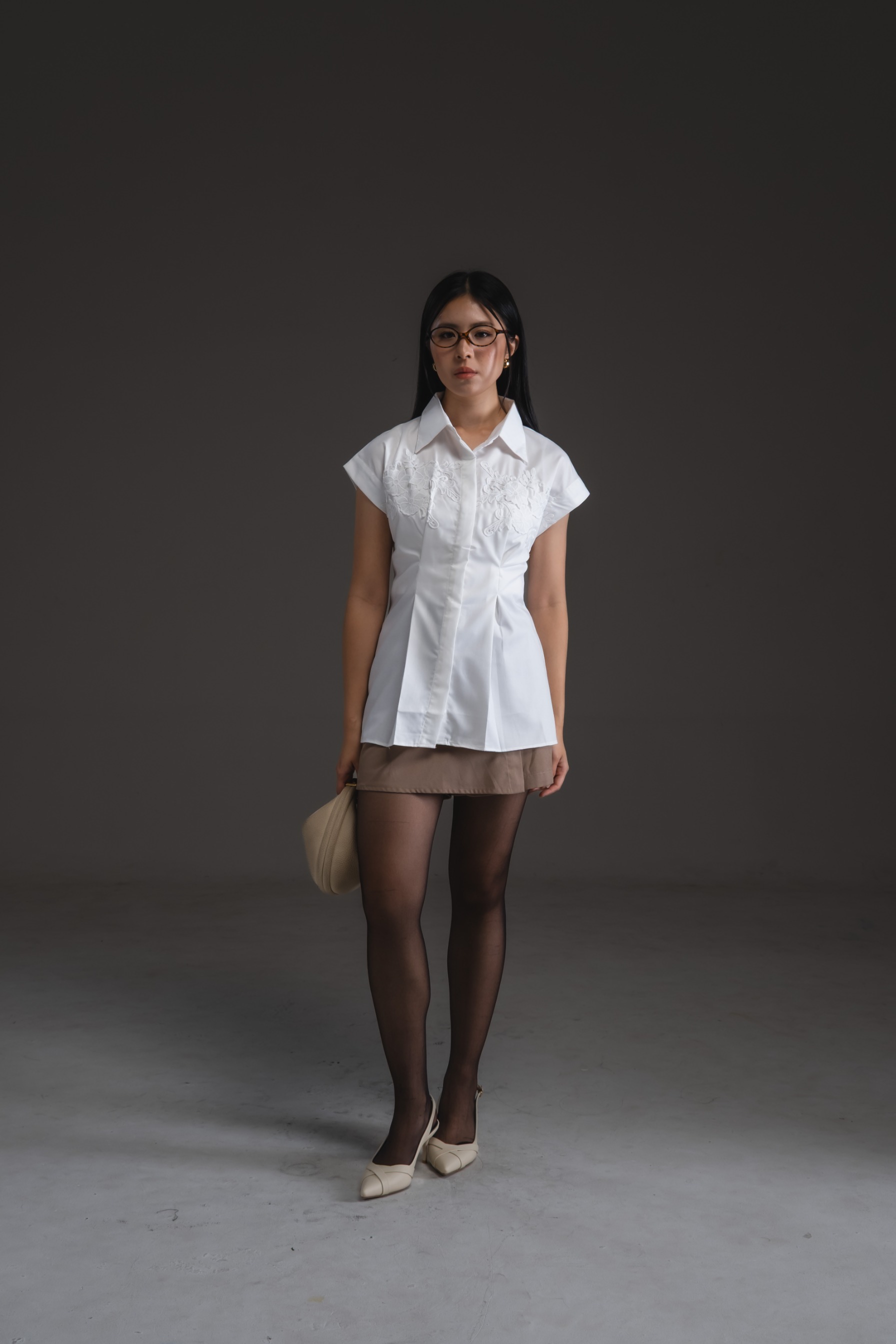 Bloom Embroidery Shirt
