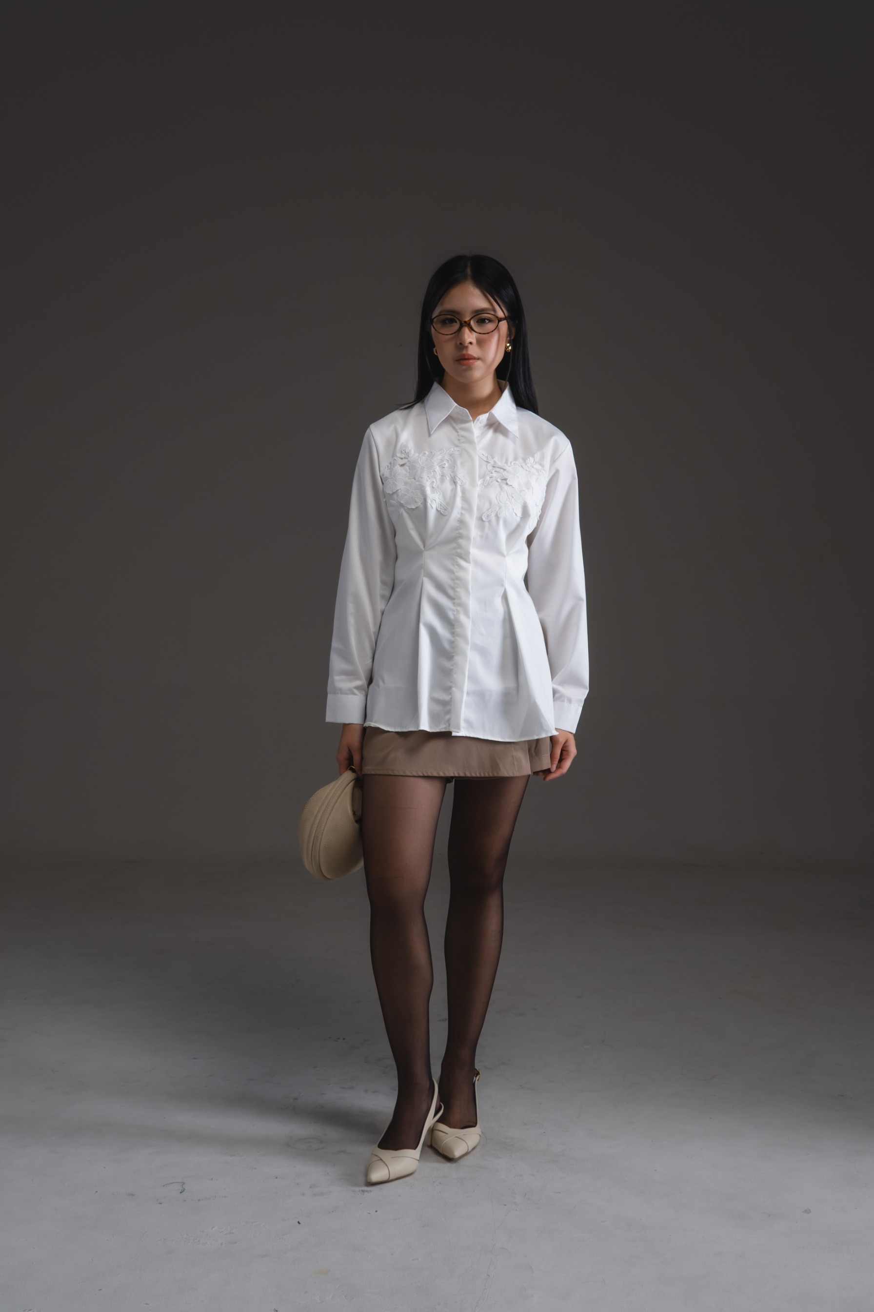 Bloom Embroidery Shirt