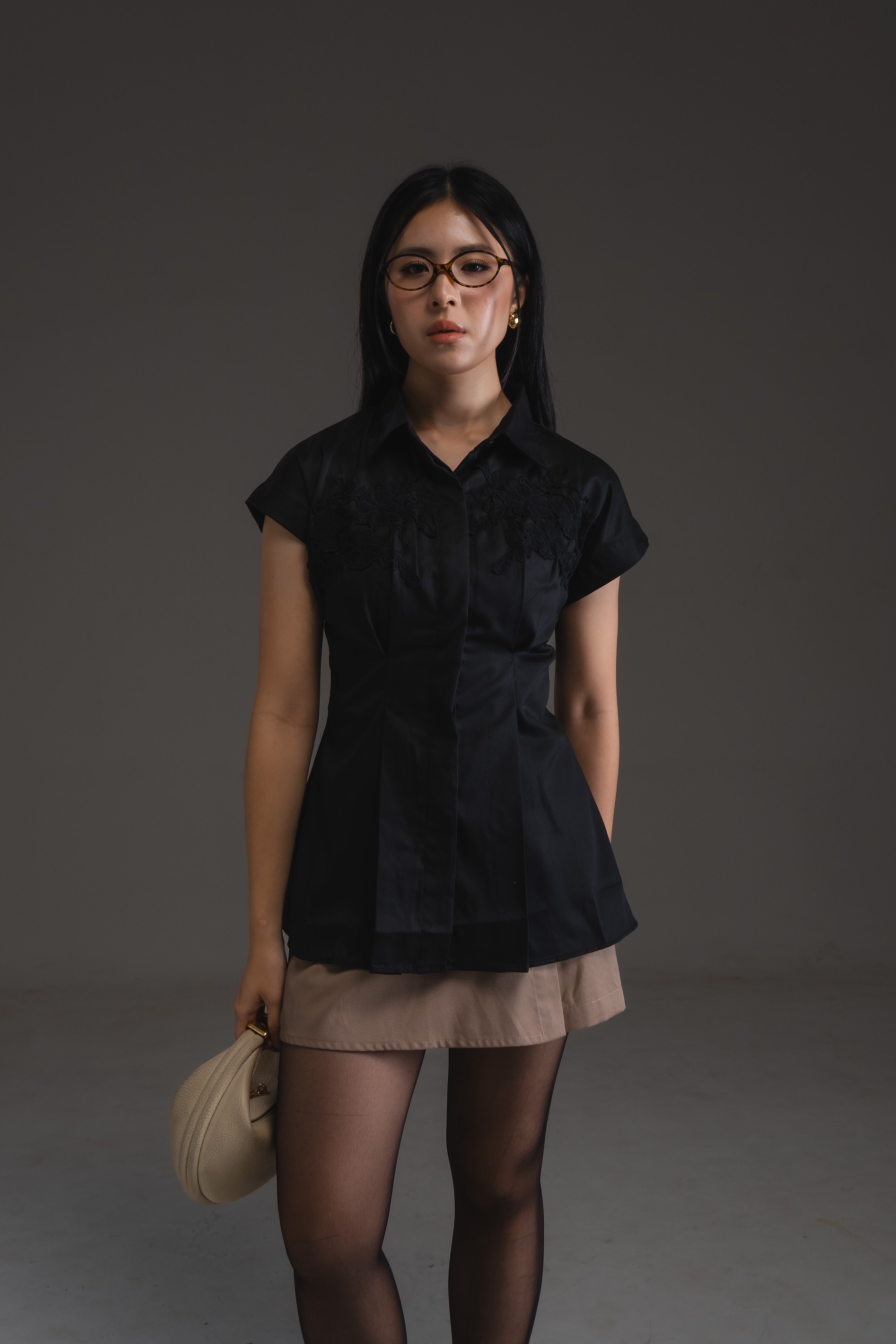 Bloom Embroidery Shirt