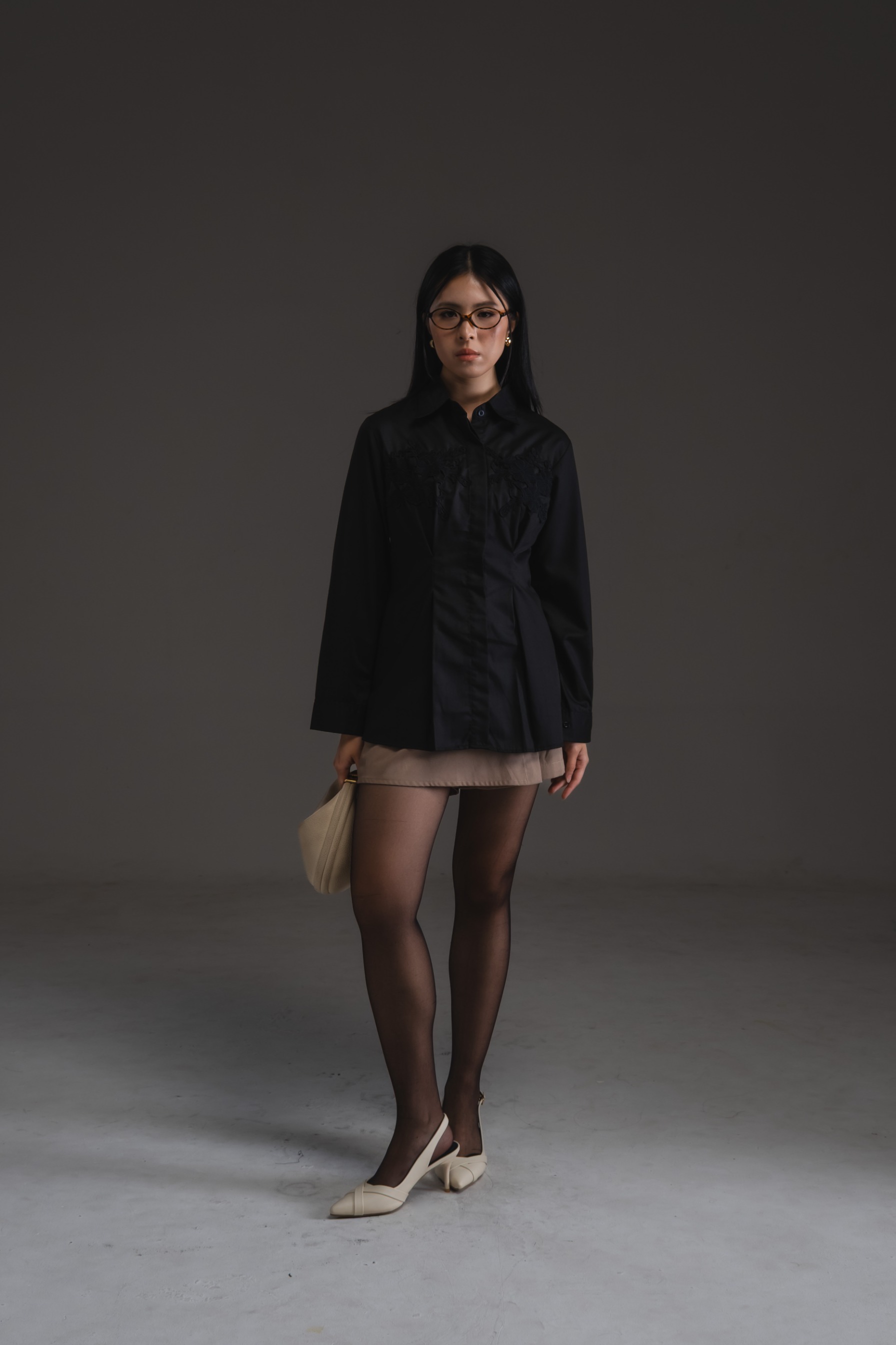 Bloom Embroidery Shirt