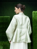 Pleated Collar Blouse