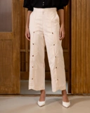 Panelled Cut-Out Pants