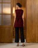 Longline Top with Adjustable Back