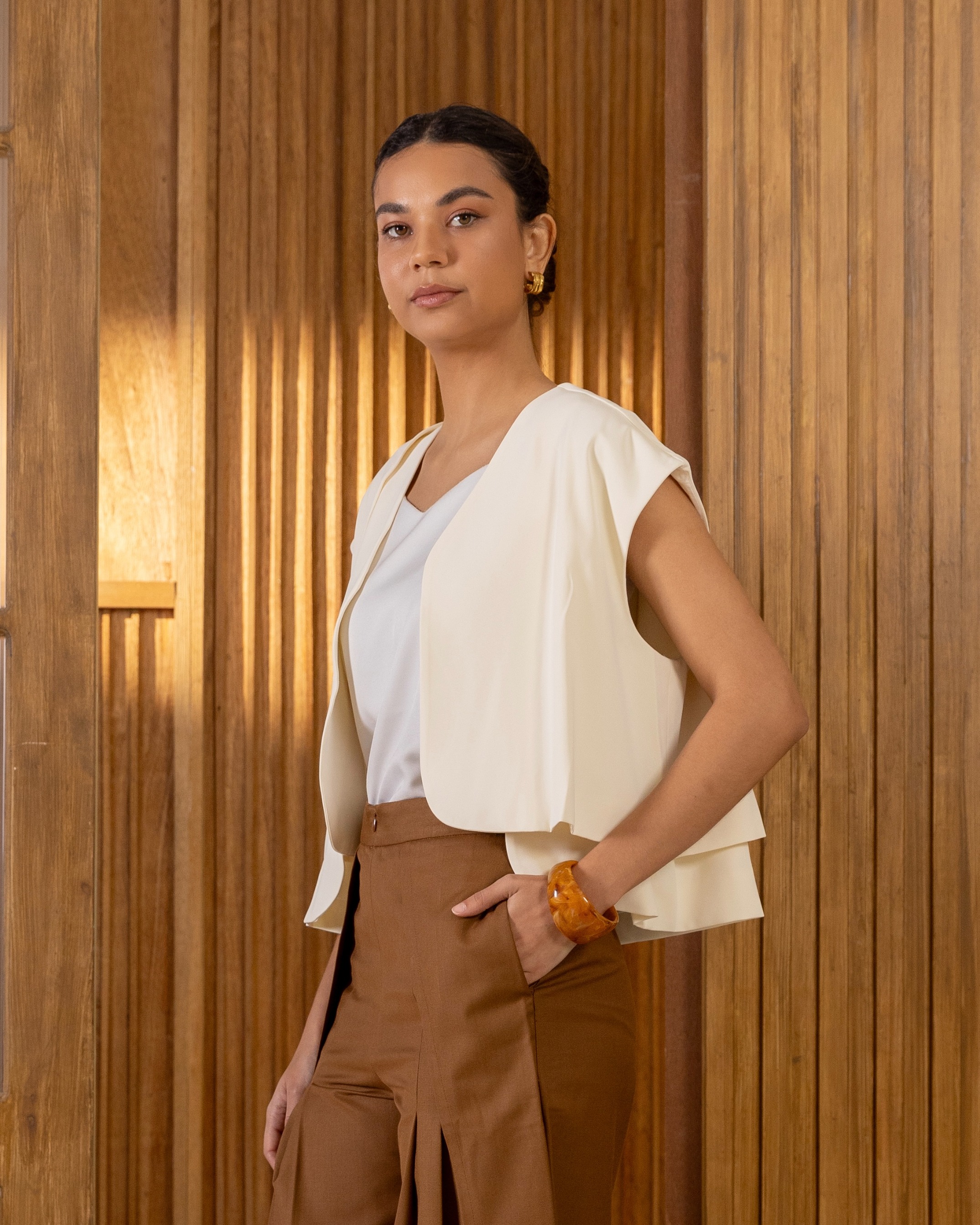 Asymmetrical Vest
