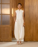 Sculpted Bubble Jumpsuit