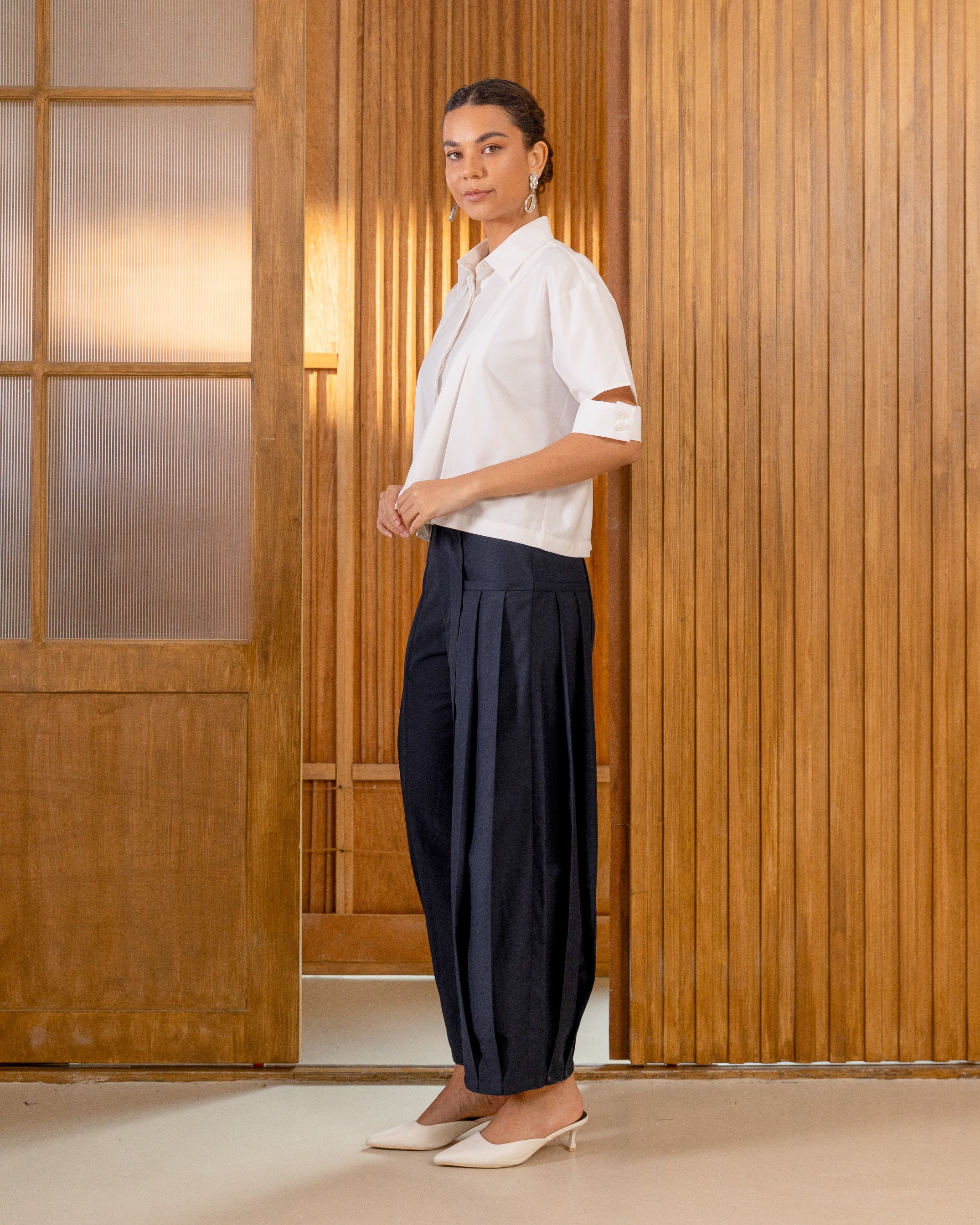 Soft Pleats Trousers