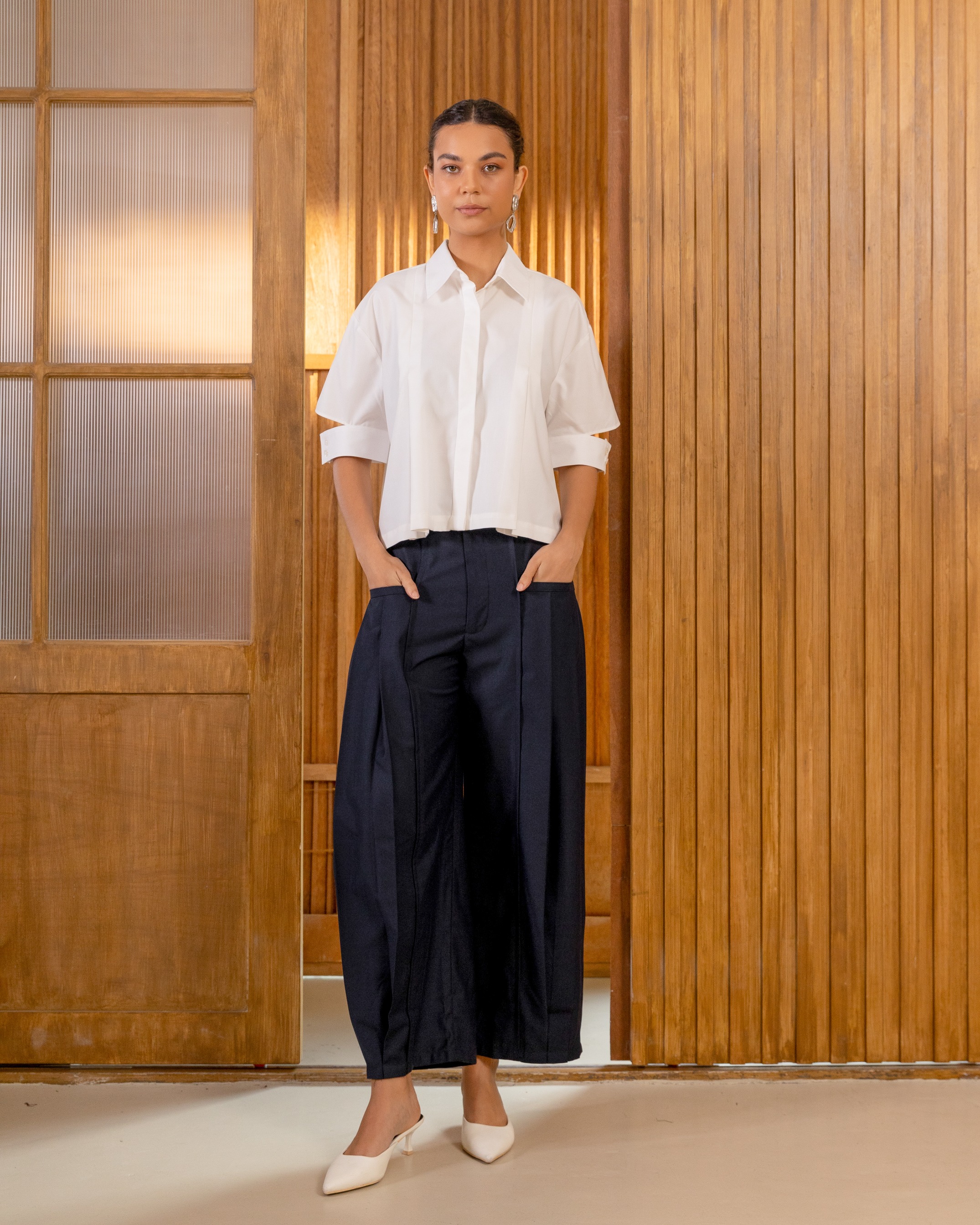Soft Pleats Trousers