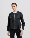Dark Navy Zip Jacket