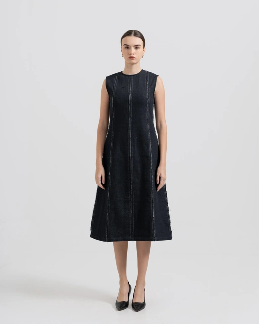 Image of Constructed Denim Dress