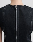 Constructed Denim Dress