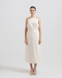Wrap Linen Skirt