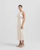 Wrap Linen Skirt