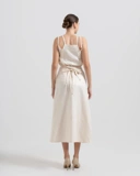 Wrap Linen Skirt
