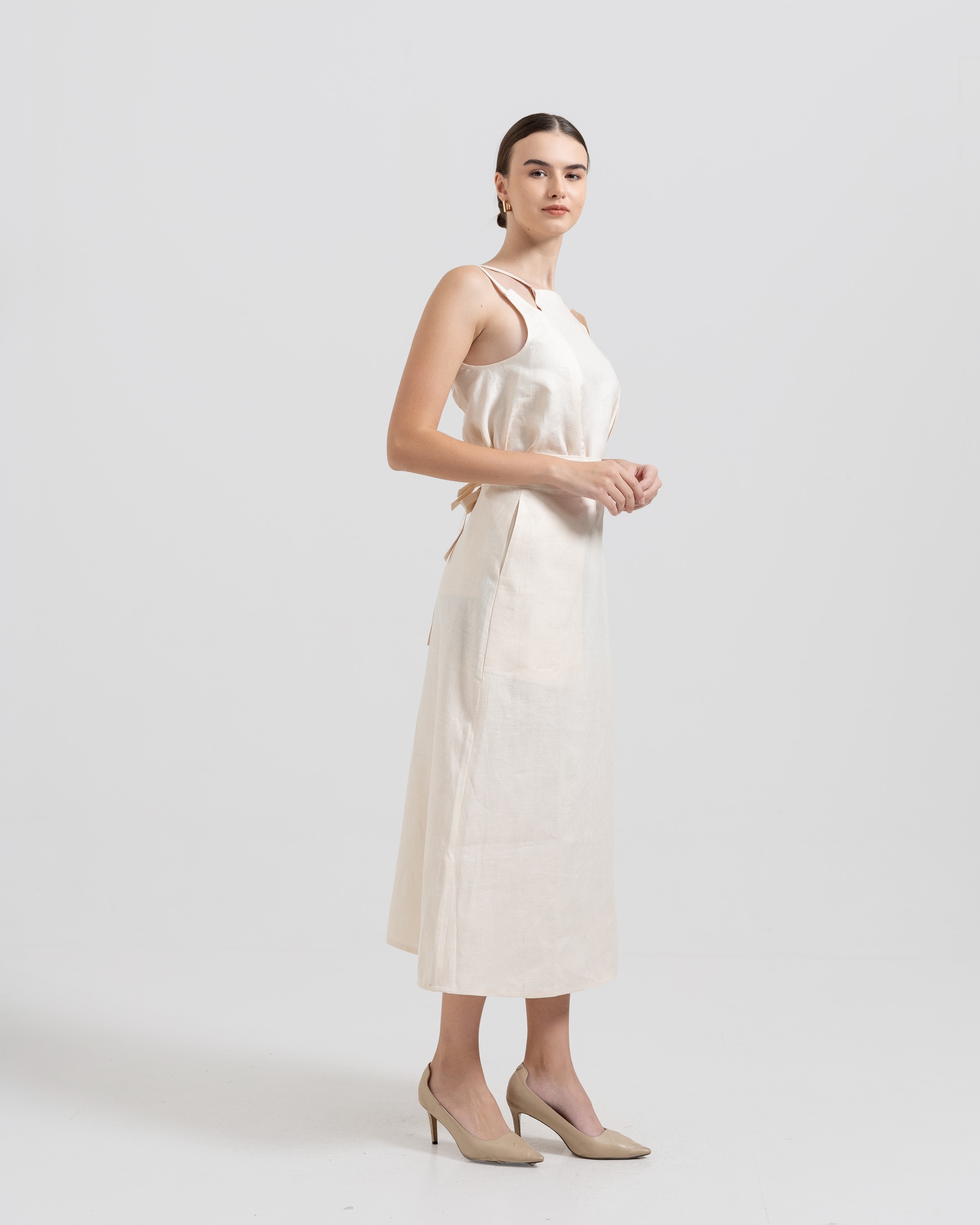 Wrap Linen Skirt