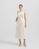 Wrap Linen Skirt
