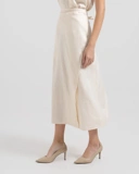 Wrap Linen Skirt