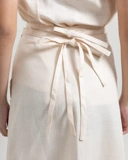 Wrap Linen Skirt