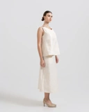 Back-Tie Linen Top