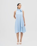Asymmetric Bow Dress
