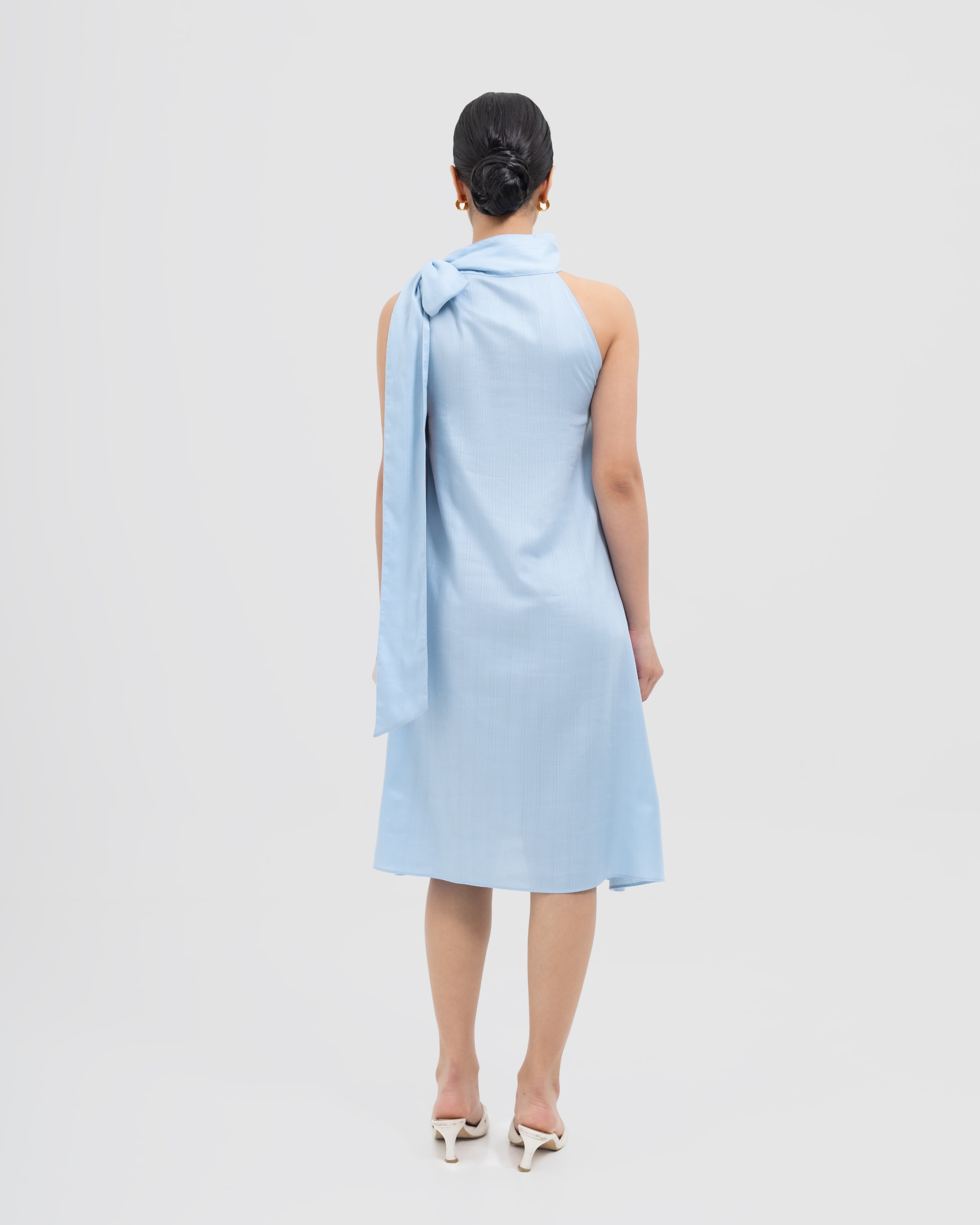 Asymmetric Bow Dress