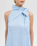 Asymmetric Bow Dress