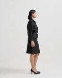 Textured Skirt & Suit Set