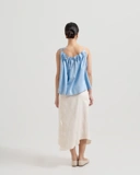 Gathered Drawstring Top