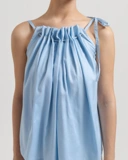 Gathered Drawstring Top