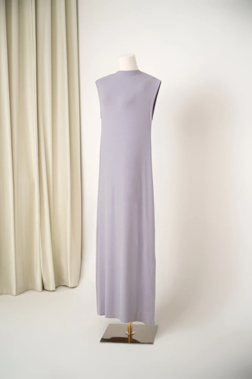 Image of HUGGABLE SLEEVELESS INNER DRESS MIST GRAY