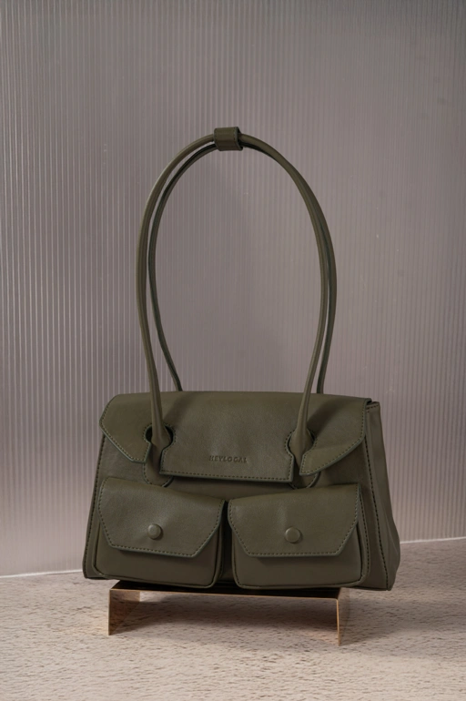 Image of ARLET SHOULDER BAG MOSS