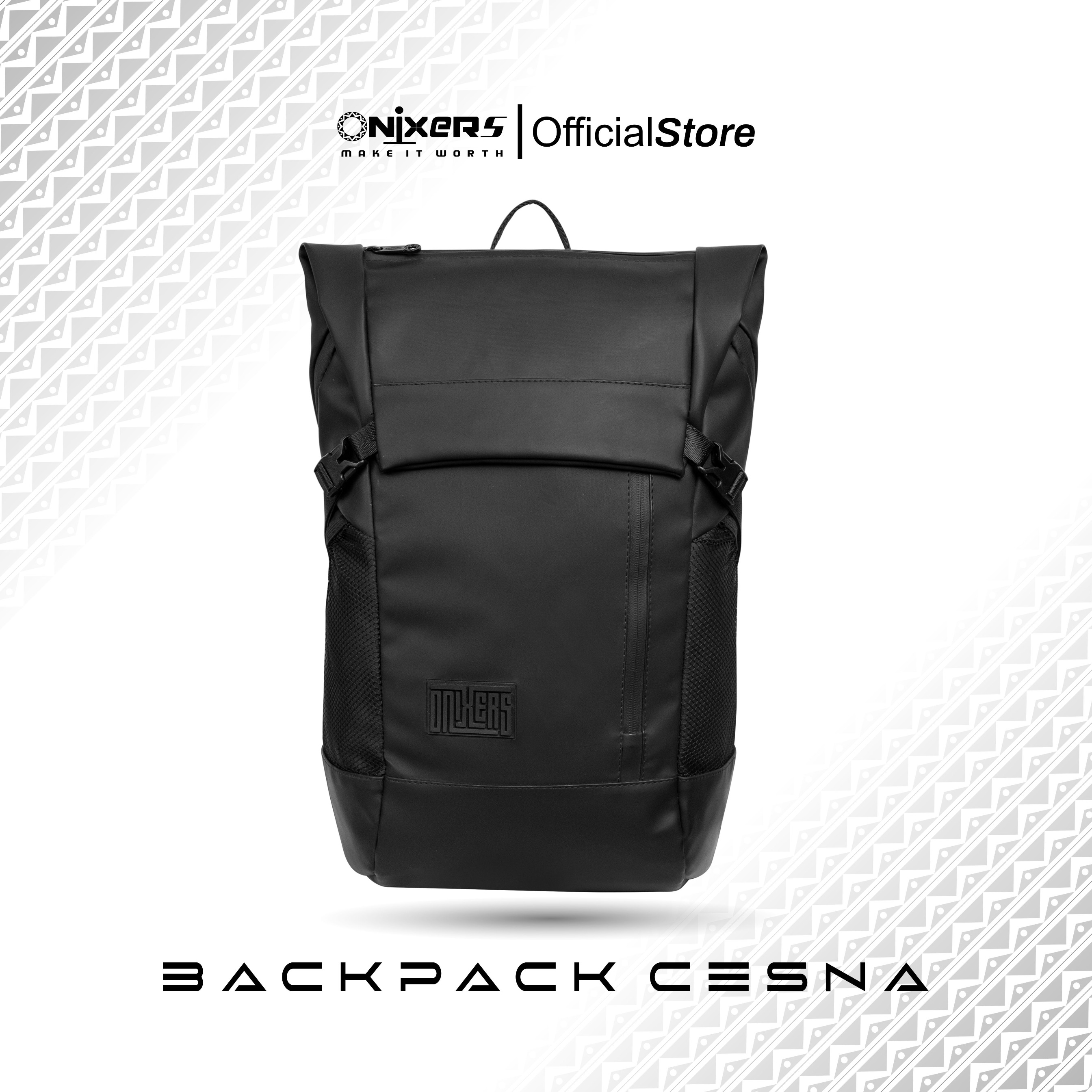 ONIXERS Backpack CESNA - Tas Laptop Ransel Pria | Sekolah Kantor Kerja Waterproof