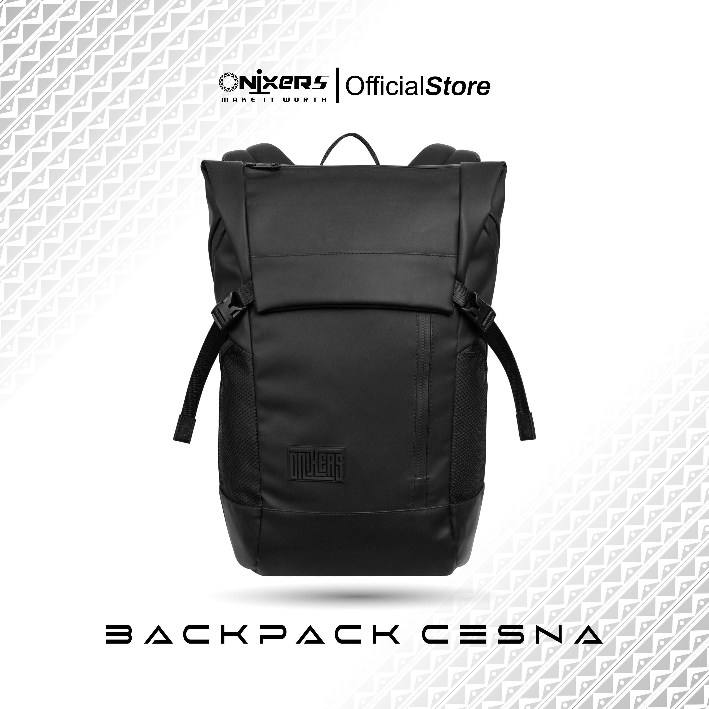 ONIXERS Backpack CESNA - Tas Laptop Ransel Pria | Sekolah Kantor Kerja Waterproof
