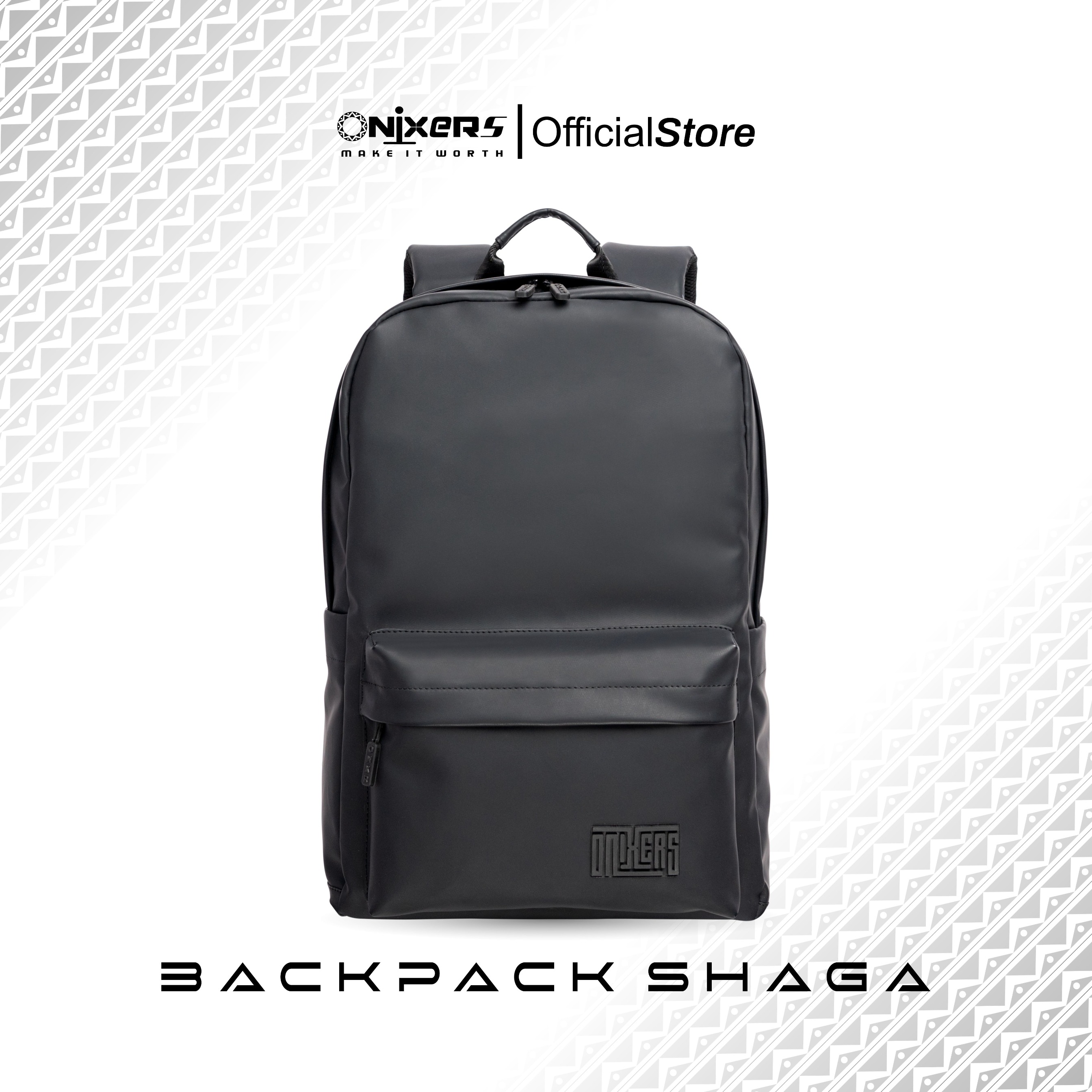 ONIXERS I Backpack SHAGA I Tas Laptop Ransel Pria I Dapper Bag Pria Wanita Anti Air Waterproof Premium