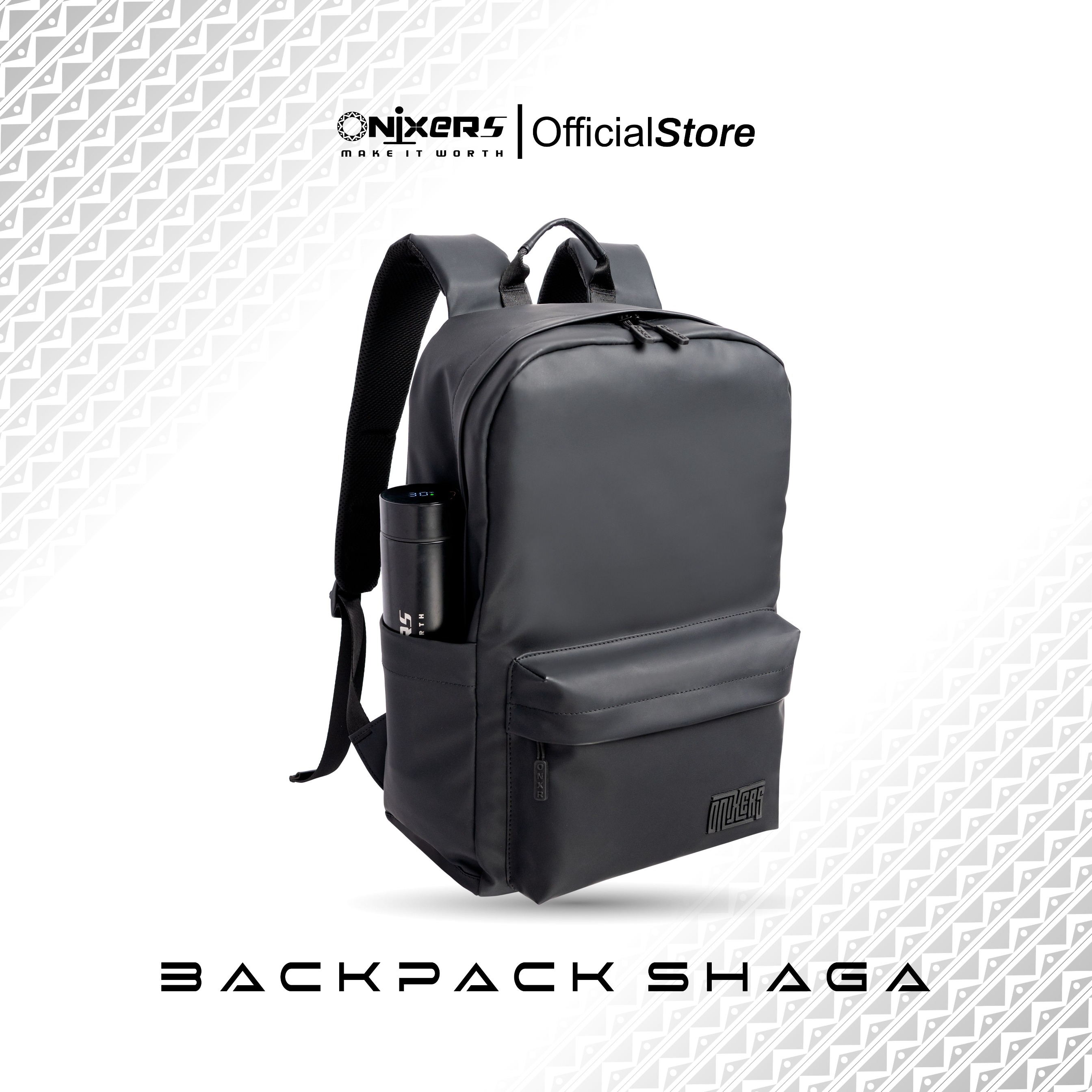 ONIXERS I Backpack SHAGA I Tas Laptop Ransel Pria I Dapper Bag Pria Wanita Anti Air Waterproof Premium